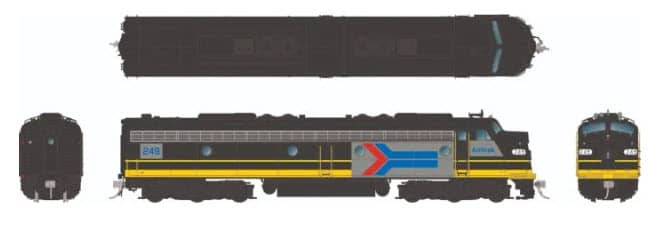 RAPIDO TRAINS E8 LOCOMOTIVES