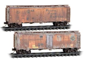 MICRO-TRAINS GRAFFITI AND WEATHERED CARS